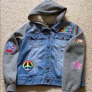 Vigoss Fleece lined Jean Jacket size 12